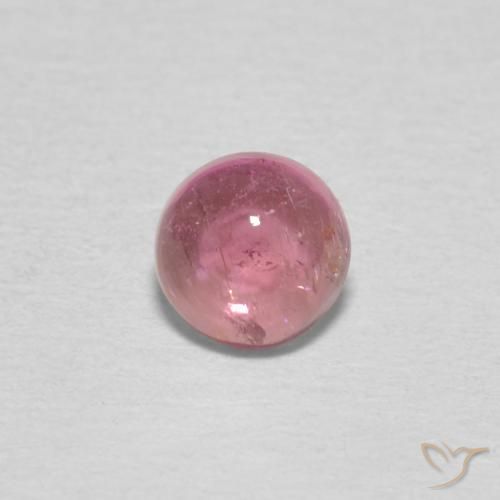 0.51ct طبيعي ماجنتى متوسط تورمالين, دائري, شفاف