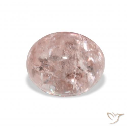 4.25ct طبيعي وردى متوسط تورمالين, بيضوي, شفاف