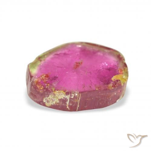 تورمالين بطيخى طبيعي، فانسى، 4.88 قيراط، شفاف