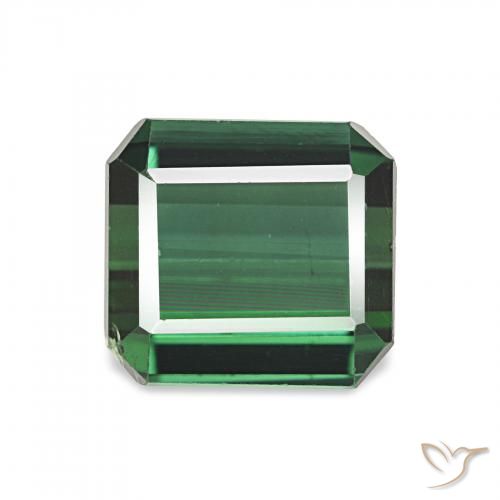 2.05ct أخضر غامق تورمالين, قص الزمرد, VVS-VS