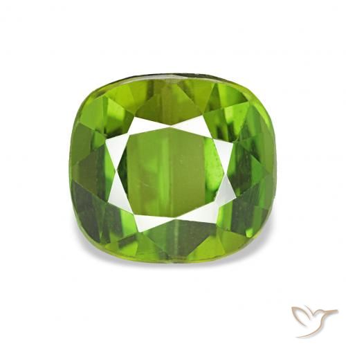 1.98ct أخضر حيوي تورمالين, وسادة, VVS-VS