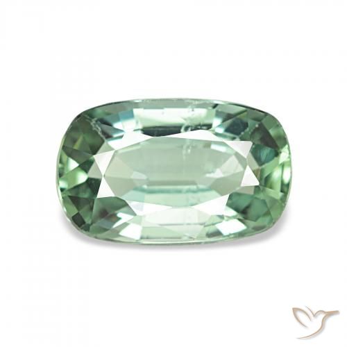 1.42ct أخضرالنعناع تورمالين, قص الزمرد, قليلا جدا