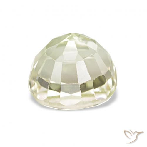 تورمالين أخضر دافئ طبيعي، بيضوي، 1.99 قيراط، قليلا جدا