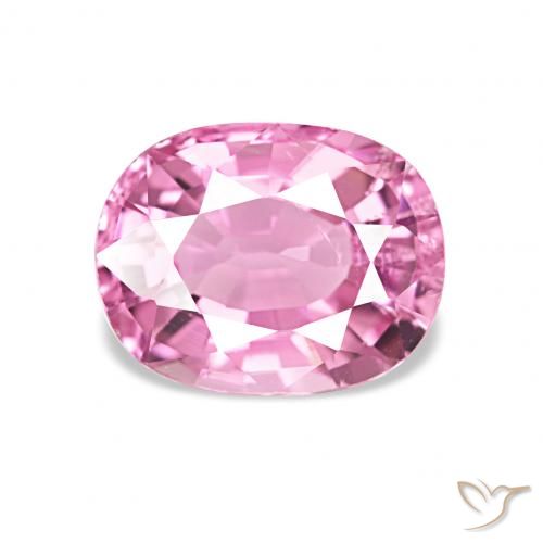 1.56ct وردى تورمالين, وسادة, قليلا جدا