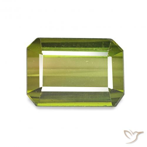2.64ct اخضر فاتح تورمالين, قص الزمرد, VVS-VS