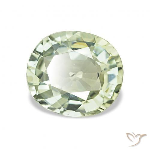 تورمالين أخضر متوسط طبيعي، وسادة، 1.41 قيراط، قليلا جدا