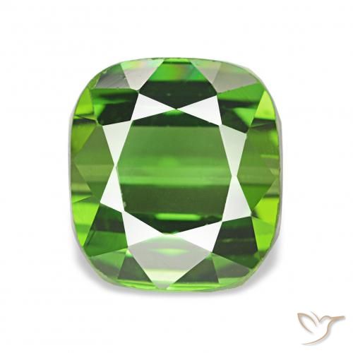2.31ct الأخضر الغامق تورمالين, وسادة, VVS