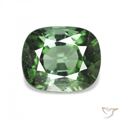 2.02ct أخضر غامق تورمالين, وسادة, VVS-VS