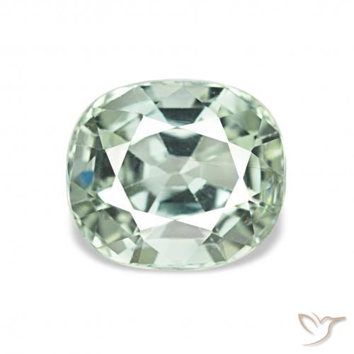 1.64ct اخضر فاتح تورمالين, وسادة, VVS