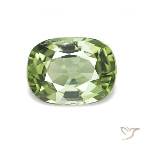 1.31ct أخضر الغابات تورمالين, وسادة, قليلا جدا