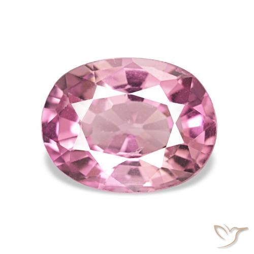 1.40ct وردى العلكة تورمالين أحجار كريمة, بيضوي, VVS