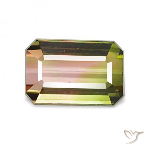 1.72ct طبيعي بطيخى تورمالين, ثمانى / قصة زمرد, VVS-VS, Photo A