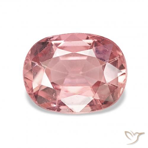 1.82ct وردى متوسط تورمالين, بيضوي, قليلا جدا
