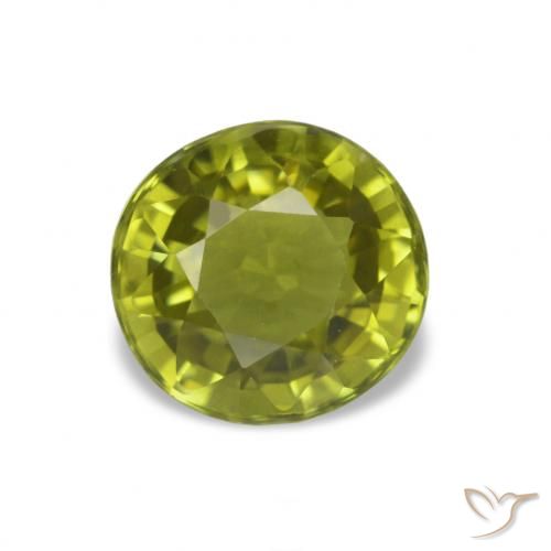 1.64ct أخضر ترابى دافئ تورمالين, بيضوي, VVS-VS