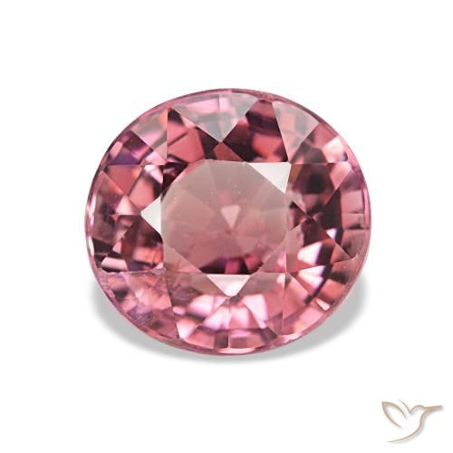 1.51ct وردي تورمالين, بيضاوي, قليلا جدا