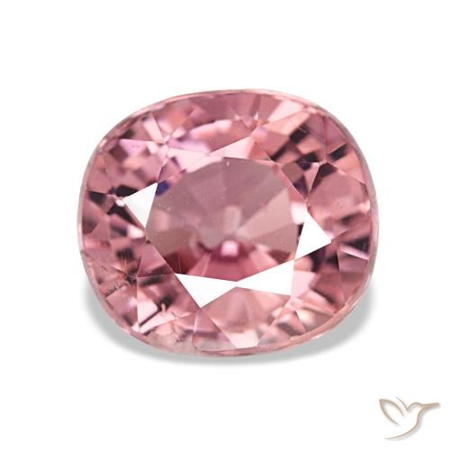 1.74ct وردي تورمالين, بيضاوي, VS-SI