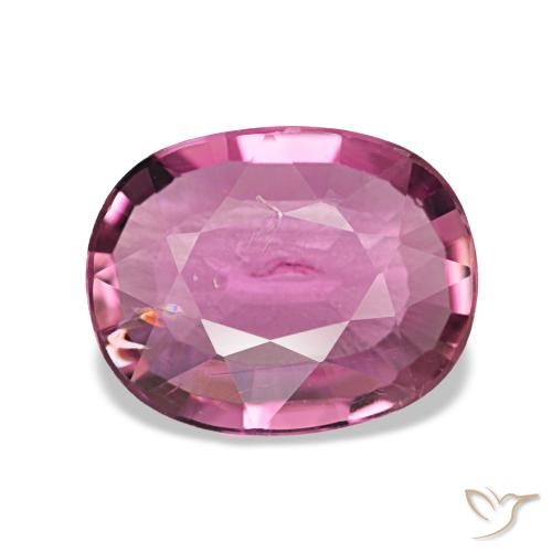 1.45ct أرجواني تورمالين, بيضاوي, قليلا جدا