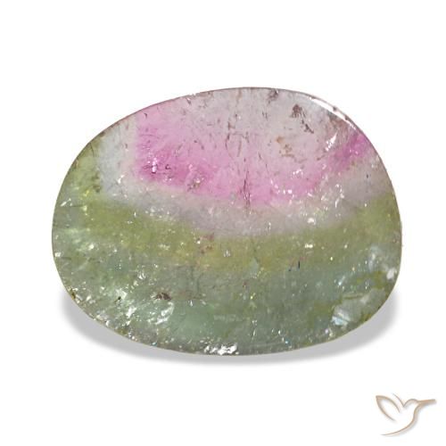 2.46ct متعدد الألوان تورمالين, فاخر, شفاف