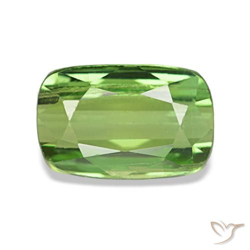 1.56ct أخضر تورمالين, وسادة, SI