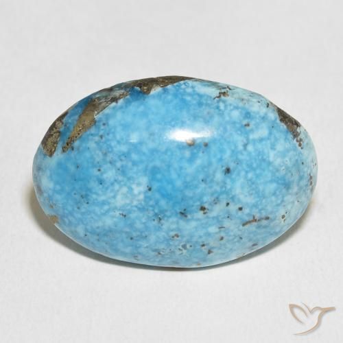 43.52ct طبيعي ازرق مخضر فيروزي, بيضوي, غير شفاف