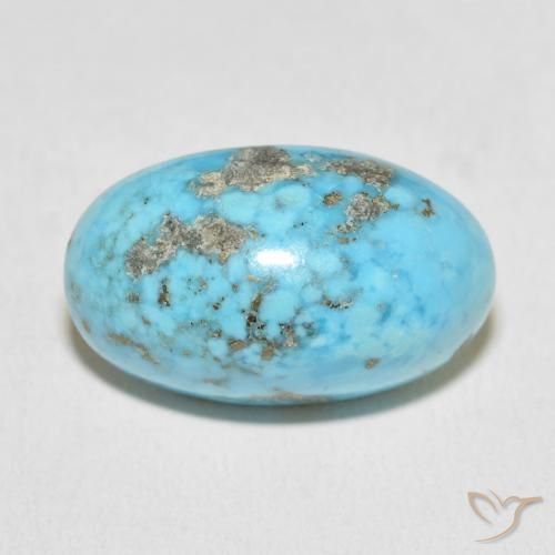 21.31ct طبيعي ازرق مخضر فيروزي, بيضوي, غير شفاف