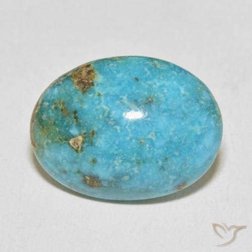 23.95ct طبيعي أخضر أزرق فيروز, بيضوي, غير شفاف