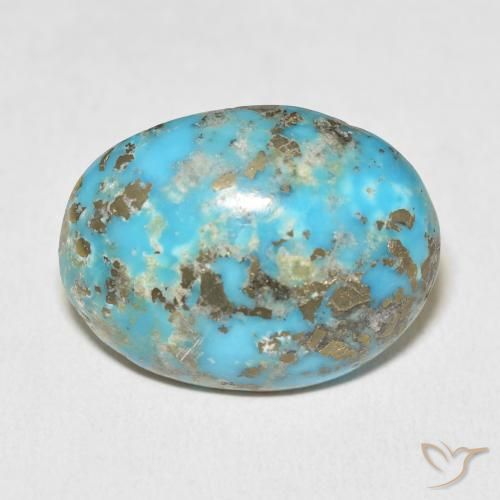 29.61ct طبيعي ازرق مخضر فيروز, بيضوي, غير شفاف