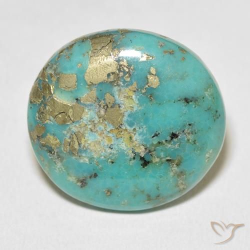 23.46ct طبيعي أزرق أخضر فيروز, بيضوي, غير شفاف