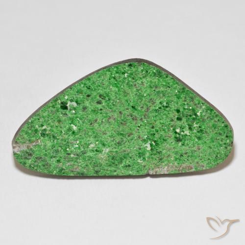 56.13ct طبيعي أخضر النفل عقيق يوفاروفيت دروسى, فانسى, غير شفاف