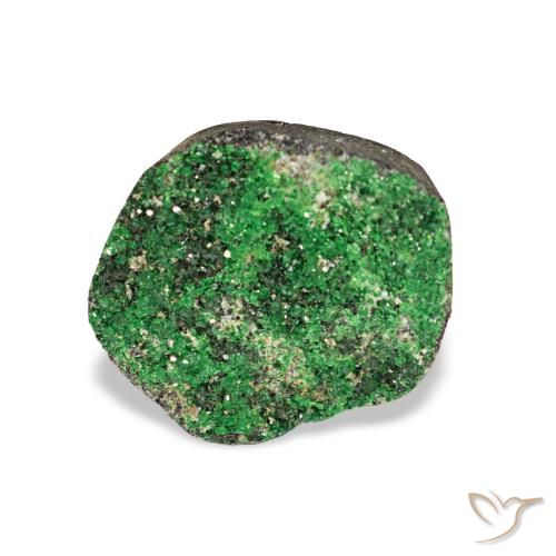5.86ct أخضر غامق عقيق يوفاروفيت دروسى, فانسى, غير شفاف