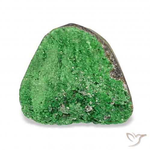 9.00ct أخضر غامق عقيق يوفاروفيت دروسى, فانسى, غير شفاف