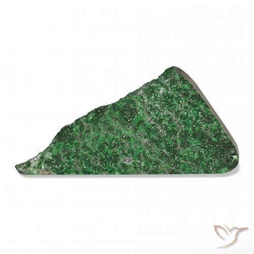 90.90ct أخضر عقيق يوفاروفيت دروسى, فانسى, غير شفاف